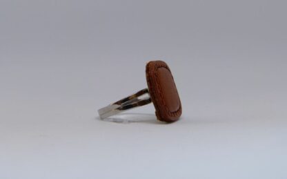 Bague Carré de Cuir – Image 3