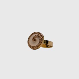 Bague Crème