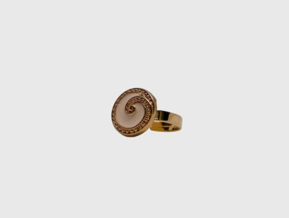 Bague Crème