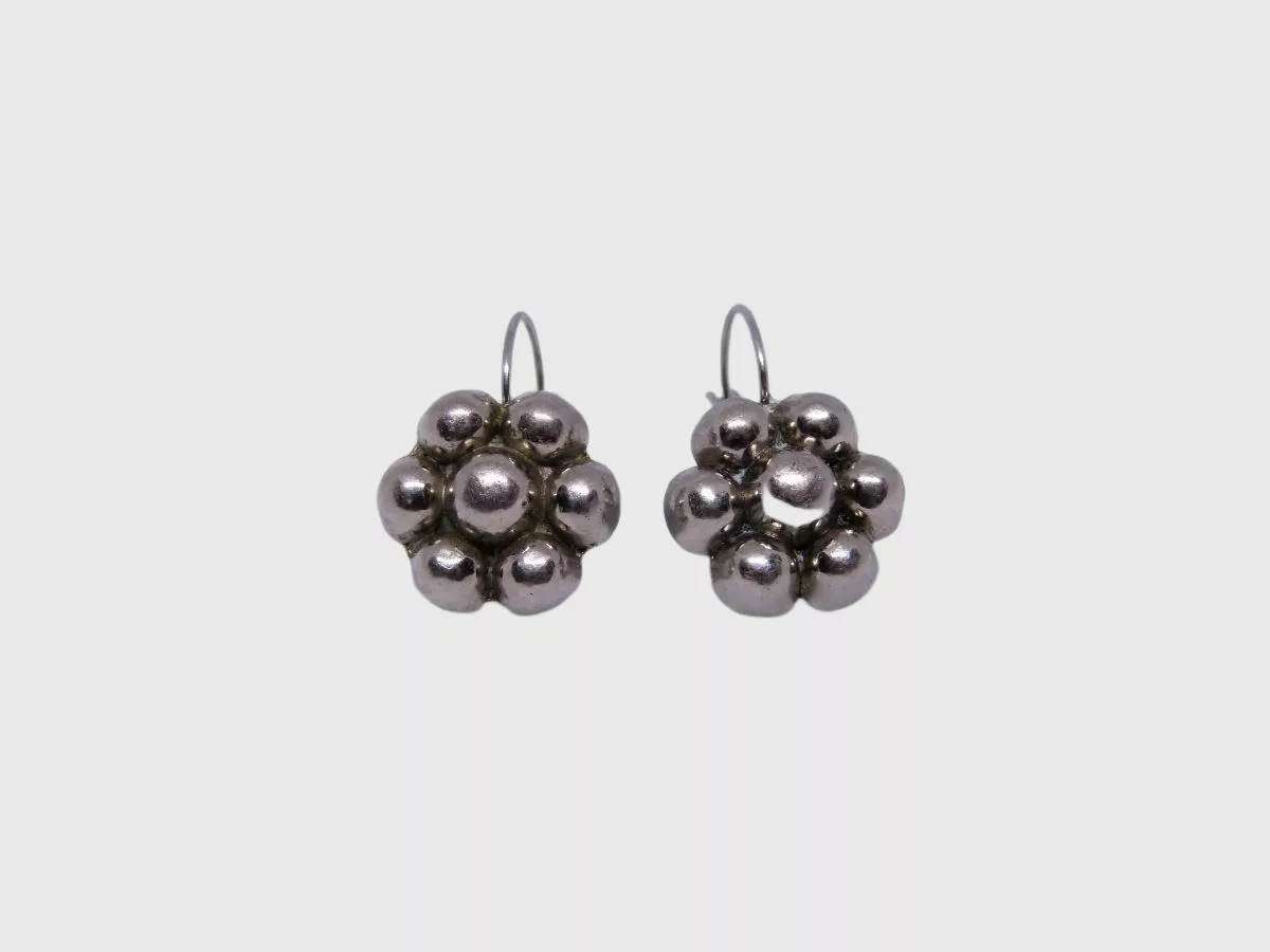 Boucles d'oreilles Billes d'Acier