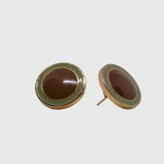 Boucles d'oreilles Kaki