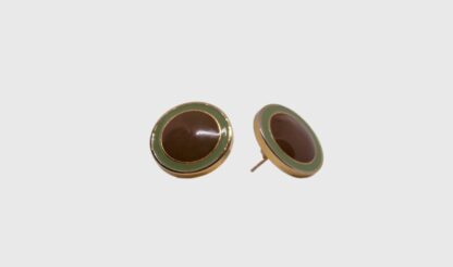 Boucles d'oreilles Kaki