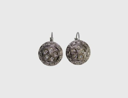 boucles d'oreilles dormeuses strass