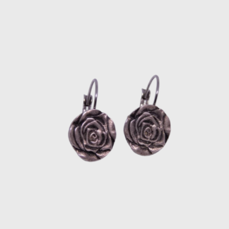 boucles d'oreilles fleurs dormeuses