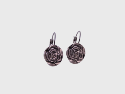 boucles d'oreilles fleurs dormeuses