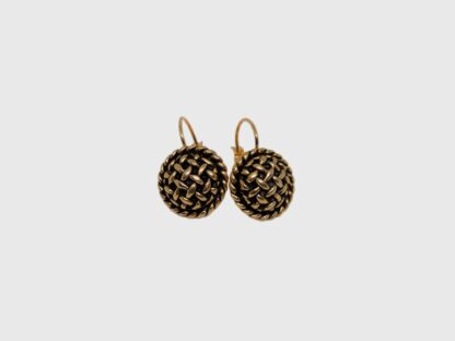 Boucles d'oreilles Tressage
