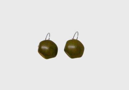 Boucles d'oreilles Vert Olive