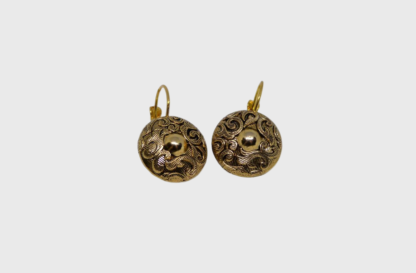 Boucles d'oreilles Volutes Pendantes