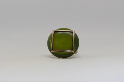 Bague Carré Vert – Image 2