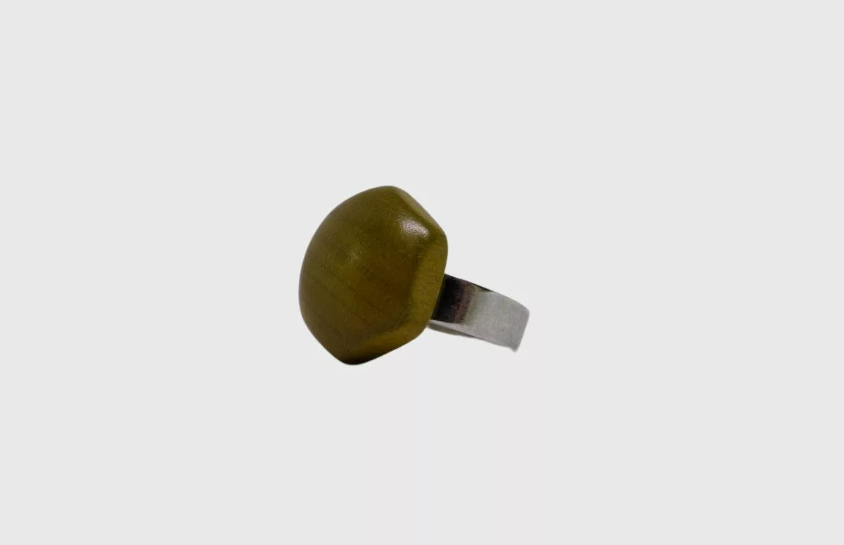 Bague Vert Olive