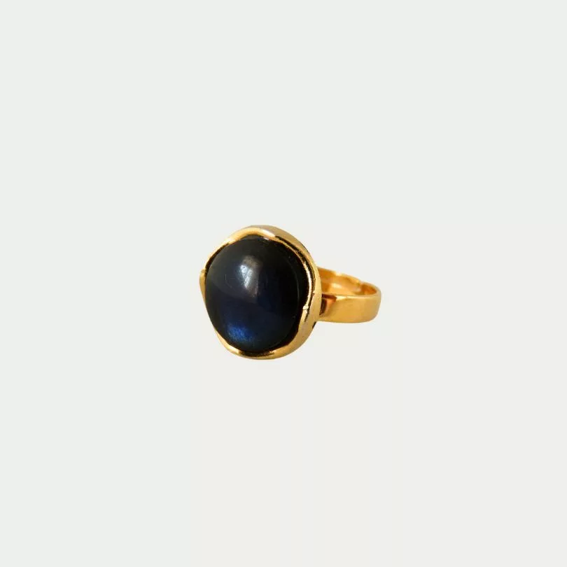 bague bleu nuit