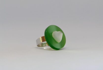 Bague Cœur de Menthe – Image 3