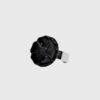bague en verre noire