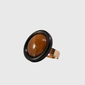 Bague Double Caramel