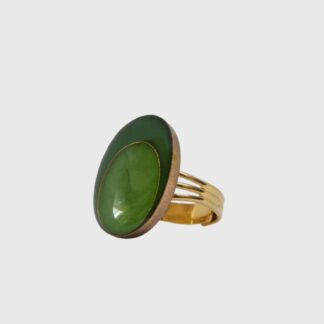 Bague Duo de Vert