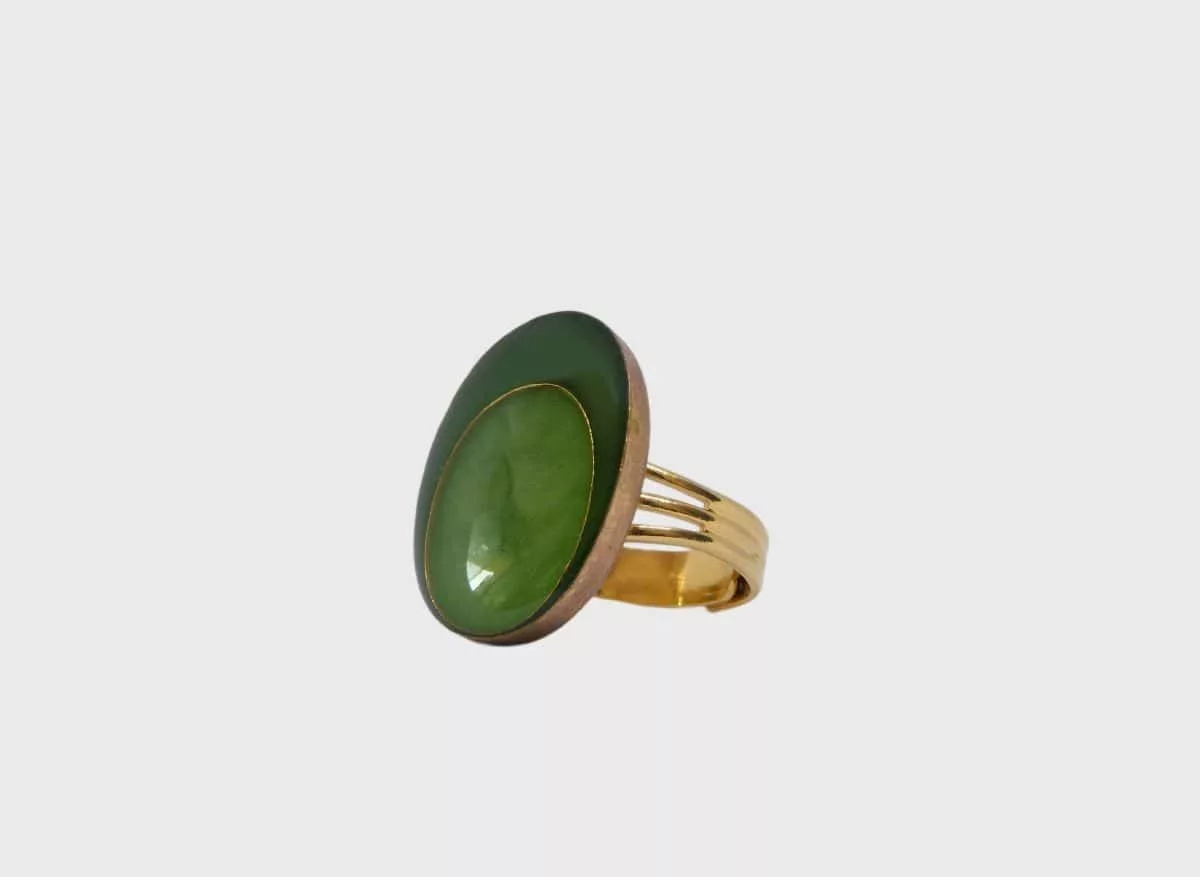 Bague Duo de Vert