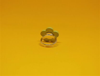 Bague Enfant Fleur Verte – Image 4