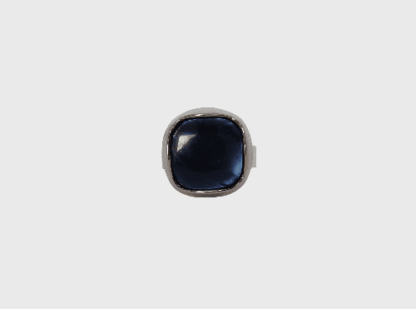 Bague Chevalière Bleue – Image 2