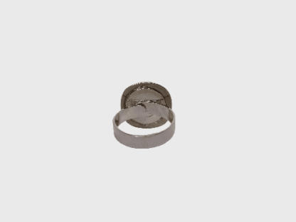 bague chevalière bleue