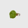 bague verte upcycling