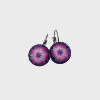 boucles d'oreilles Fuchsia