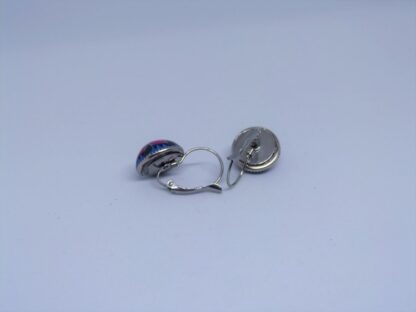 boucles d'oreilles Fuchsia – Image 4