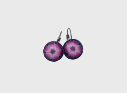 boucles d'oreilles Fuchsia