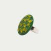 bague verte et jaune