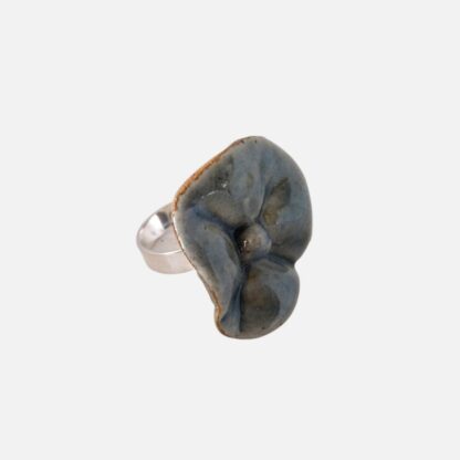bague en céramique vernissée