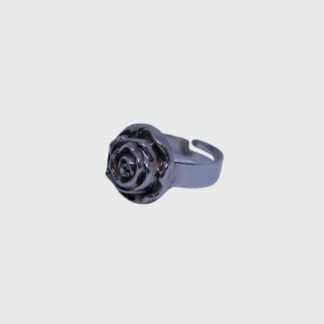 bague fleur stylisée