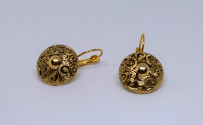 Boucles d'oreilles Volutes Pendantes – Image 3
