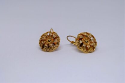 boucles d'oreilles volutes pendantes
