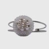 bracelet blanc upcycling