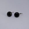 Boucles d'oreilles Verre Noir – Image 2