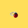 bague enfant coccinelle