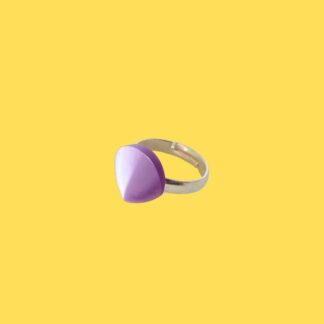 bague enfant diamant violet