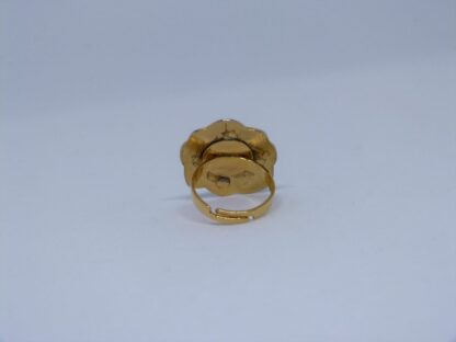 Bague Fleur Noire – Image 4
