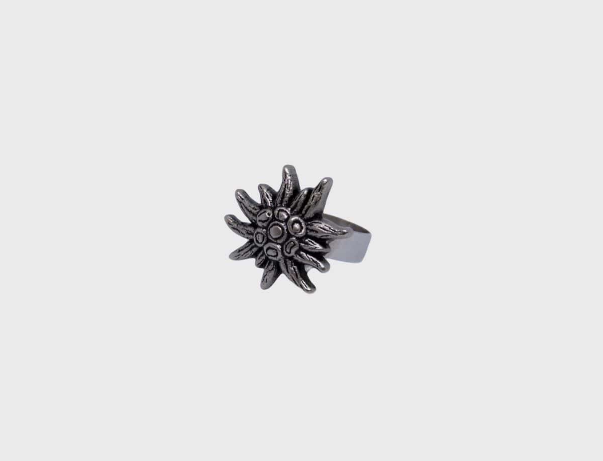 Bague Edelweiss M tal Du bouton au bijou