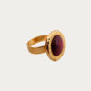 bague rouge pourpre