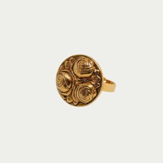 bague trois roses