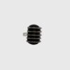 Bague verre noir