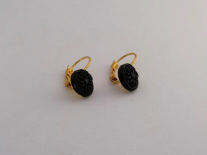 Boucles d'oreilles Eclats de Noir – Image 4