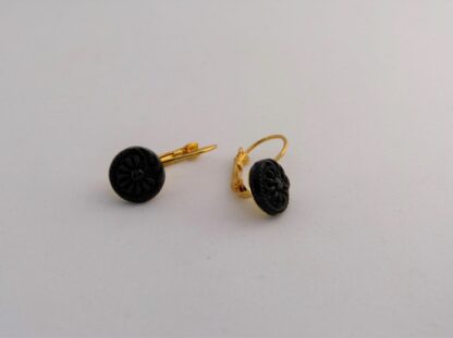 Boucles d'oreilles Eclats de Noir – Image 3