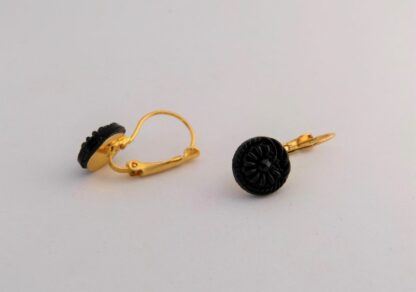 Boucles d'oreilles Eclats de Noir – Image 2