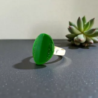 bague menthe verte