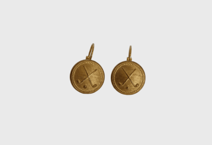 boucles d'oreilles Golf