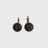 boucles d'oreilles grises
