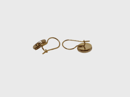Boucles d'oreilles dormeuses bleu outremer