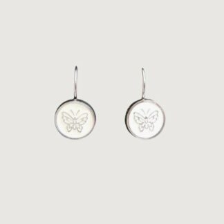 boucles d'oreilles papillons