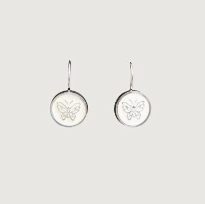 boucles d'oreilles papillons